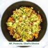 Vegan Nasi Goreng with marinated brussels sprouts